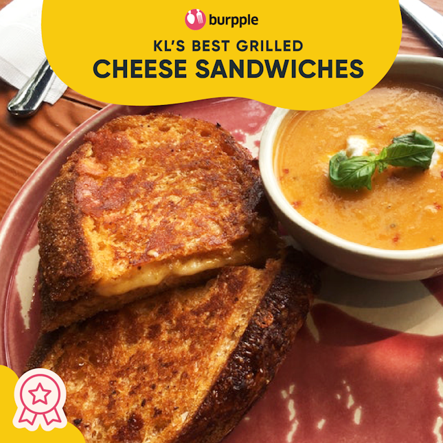 KL's Best Grilled Cheese Sandwiches