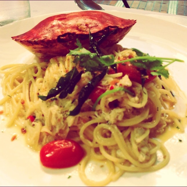 Butter Crab Pasta