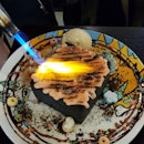 Mentaiko Charcoal Lava Toast ($19)