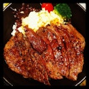 On the #lunch menu today is beef #steak don!