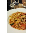 Crabmeat pasta 😛 #lunch