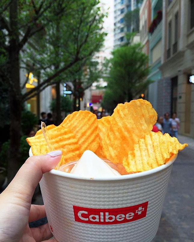 Typhoon Shelter Spicy Potato Chips + Soft Ice Cream