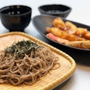 Cold Soba with Assorted Tempura