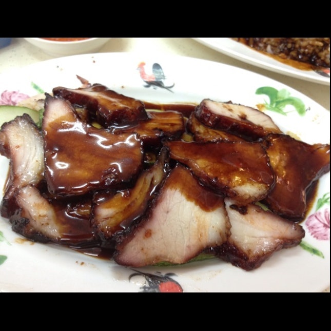 $4 Plate Of Char Siew