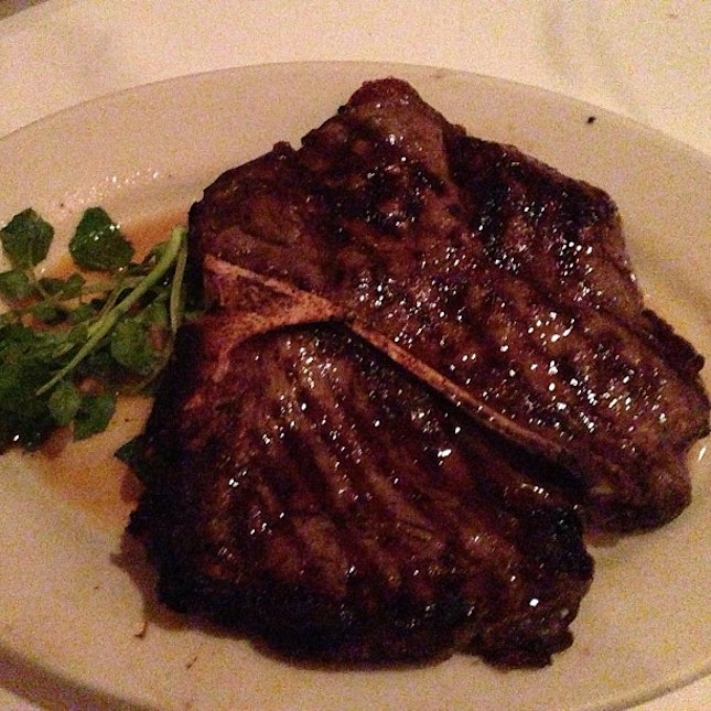 #porterhouse #beef #steak #morton's #singapore #instafood #burpple #dinner