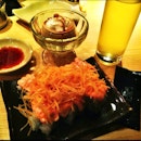 udon sushi fried potato