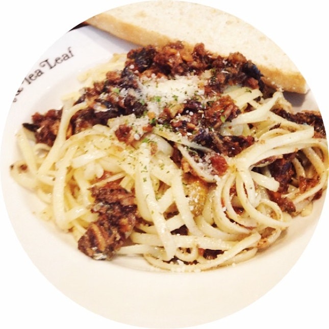 Sardine and Garlic Linguine Pasta #yummy #food #happyday