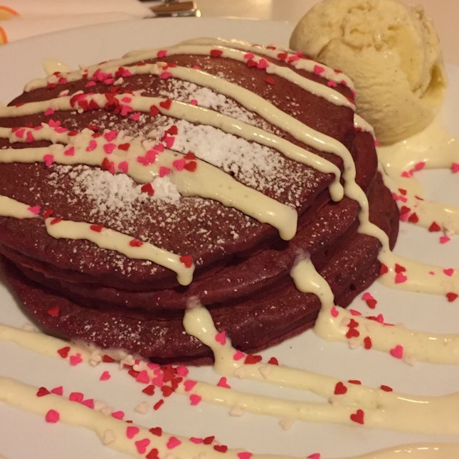 Red Velvet Pancake