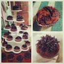 my own version of #chocolate #graham #cupcake..