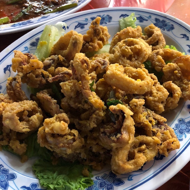 Salted Egg Squid