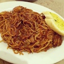 Spicy Oriental Shrimp Spaghetti at Xtremely Xpresso Cafe.