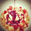 #pancake #cafe #strawberry #yummy #happy  #crumble