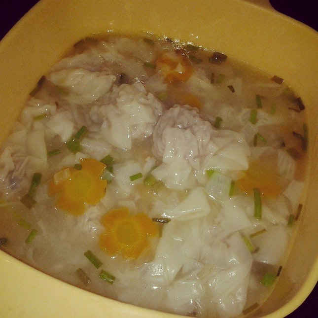 Molo soup for a rainy Monday.