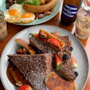French Toast [$15] and All-In Brekkie [$19]