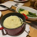 Garlic Mashed Potato ($8++) and Green Asparagus with Homemade Béarnaise Sauce ($10++)
