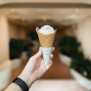 Lychee Raspberry with Thyme Cone ($6)