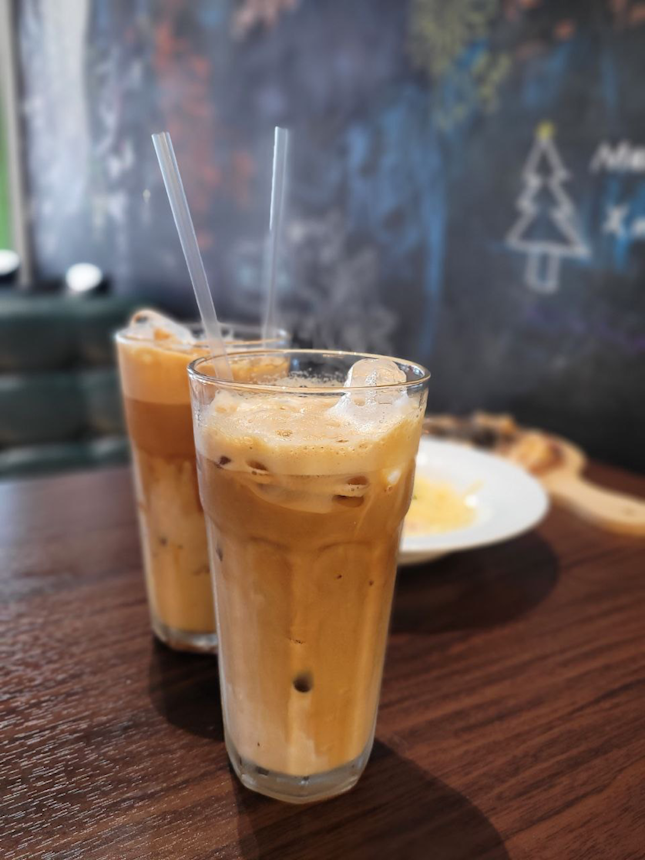 Iced Caffe Latte | $6
