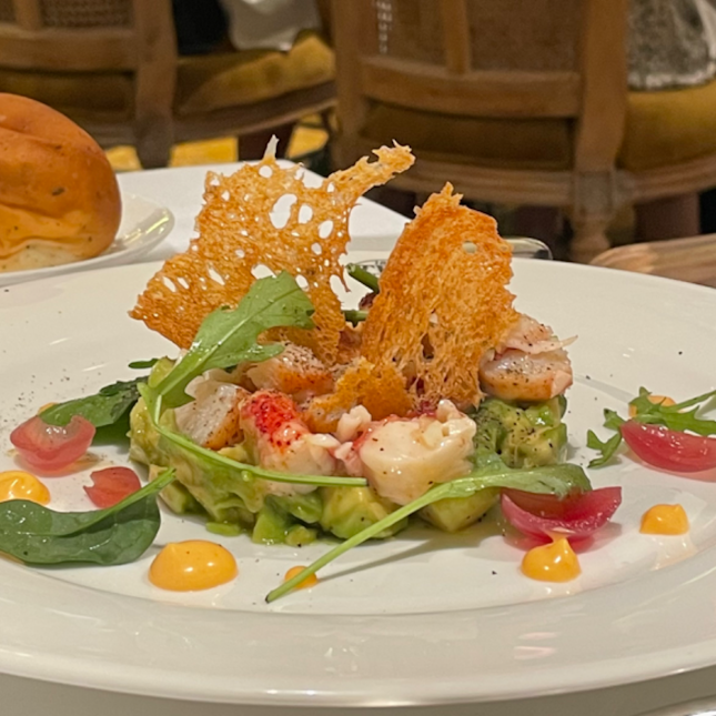 lobster avocado timbale