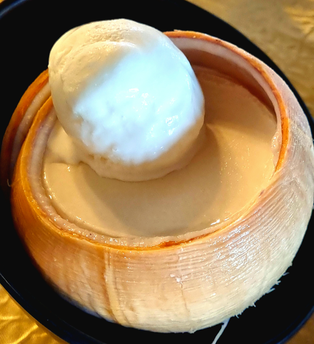 Coconut Pudding+Ice Cream