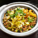 Claypot Rice with Minced Beef