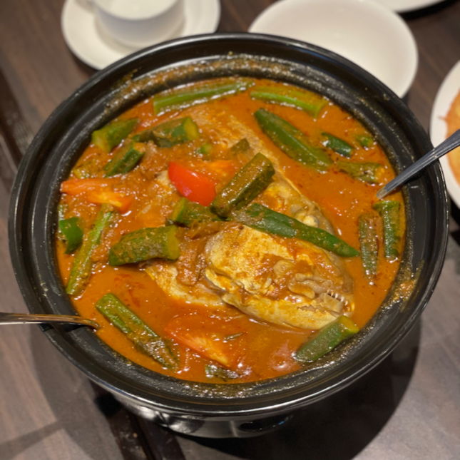 fish head curry ($43 -whole)