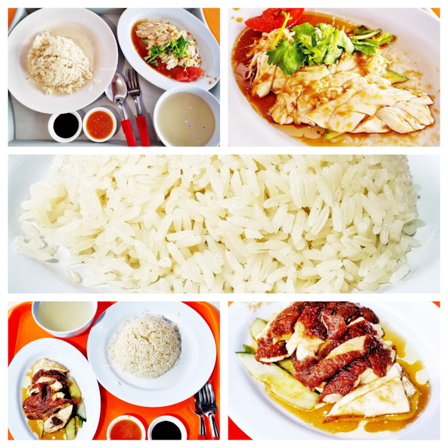 Chicken Rice (SGD $4.50) @ Tong Fong Fatt Hainanese Boneless Chicken Rice.
