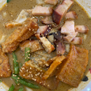 Curry Char Siew Roasted Pork Chee Cheong Fun