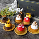 mid-autumn festival is coming, @paulbakerysg launches their unique moon tarts - eight french entremet in buttery sable tart shells composed of bestsellers and brand new flavours. 