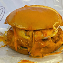 [NEW] Laksa Delight Prawn Burger ($7.40)