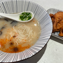 Pork chop noodles in tonkotsu soup