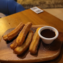 Churros with Chocolate Dip | $10