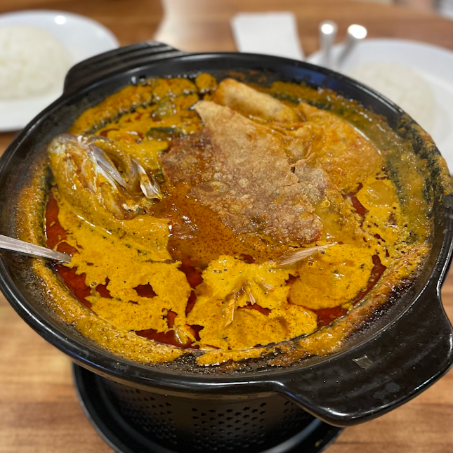 curry fish head ($26)