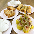 Siew Mai, Char Siew Bao, Fried Carrot Cake & Fried Spring Roll @MaMa Dim Sum 嫲嫲點心 | Blk 349 Jurong East Ave 1 #01-1215.