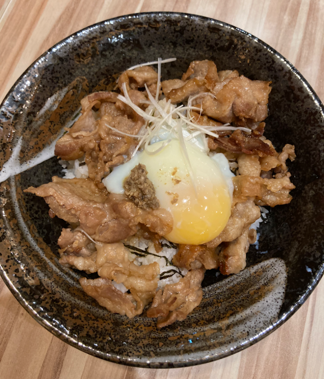 truffle pork bowl (~$20)