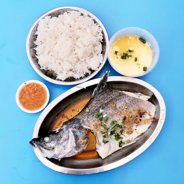 Hawker Eats × Steamed Fish 🐟