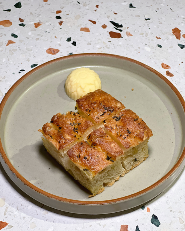 Homemade Bread & Butter ($6)