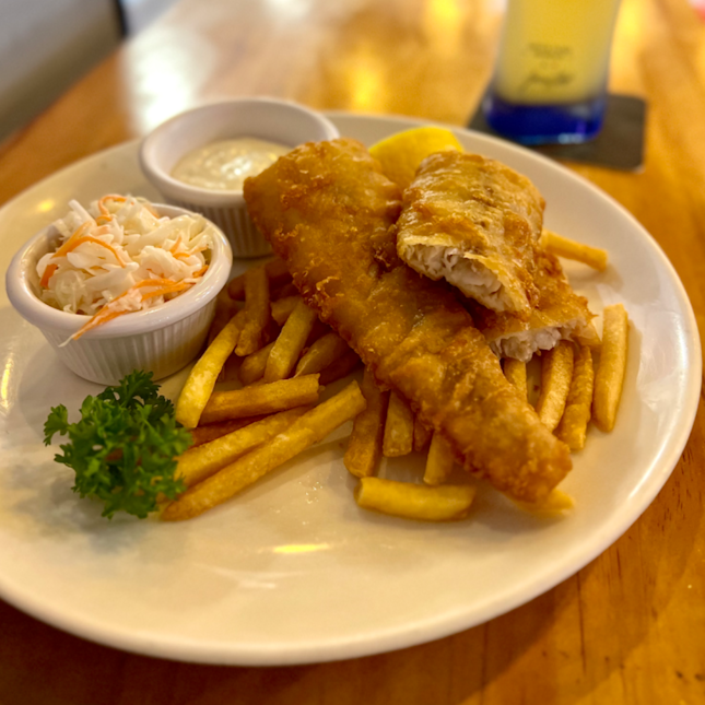 Simple, Unso-FISH-ticated Fish & Chips