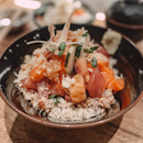 The 𝐒𝐀𝐒𝐇𝐈𝐌𝐈 𝐑𝐈𝐂𝐄 𝐁𝐎𝐖𝐋 ($𝟐𝟐) had more sashimi than rice???