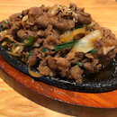 Hot Plate Marinate Meat @Yogiyosg Korean Restaurant | 144 Upper Bukit Timah Road | Beauty World Centre #04-03.