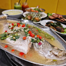Steamed Fish with Chilli and Lime Sauce 