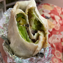 Veggie burrito is healthy and filling