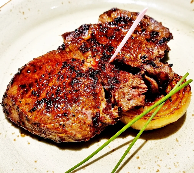 Beef Ribeye Silver Fern Reserve, Pasture Fed (SGD $35 for 300g) @ ISteaks Reserved.