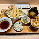 海老と野菜の天ぷら定食  $20