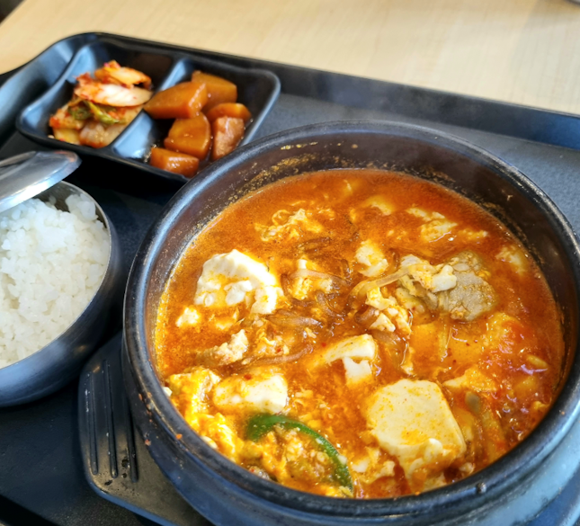 Spicy Tofu Soup(Pork)