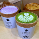 Matcha served in edible biscuit cups 🍵🥹