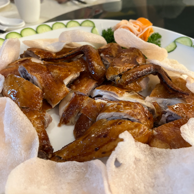 Roasted Crispy Kampong Chicken