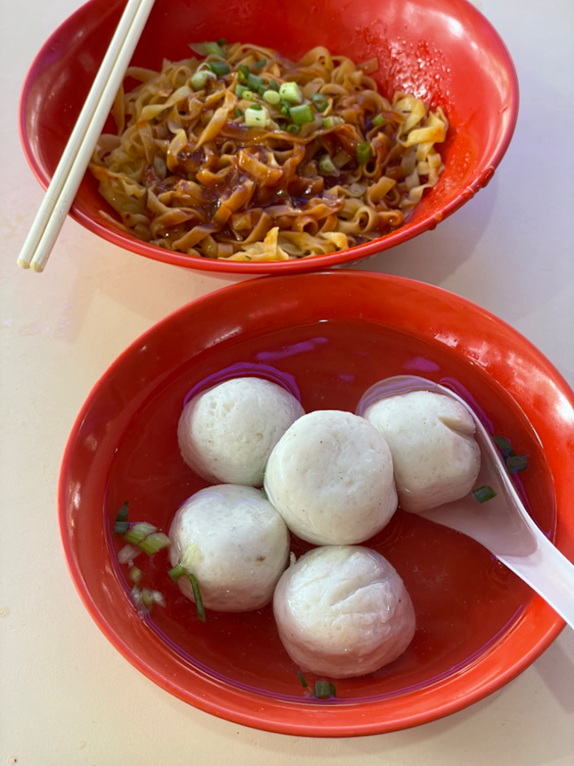 Fishball Noodles (Dry)