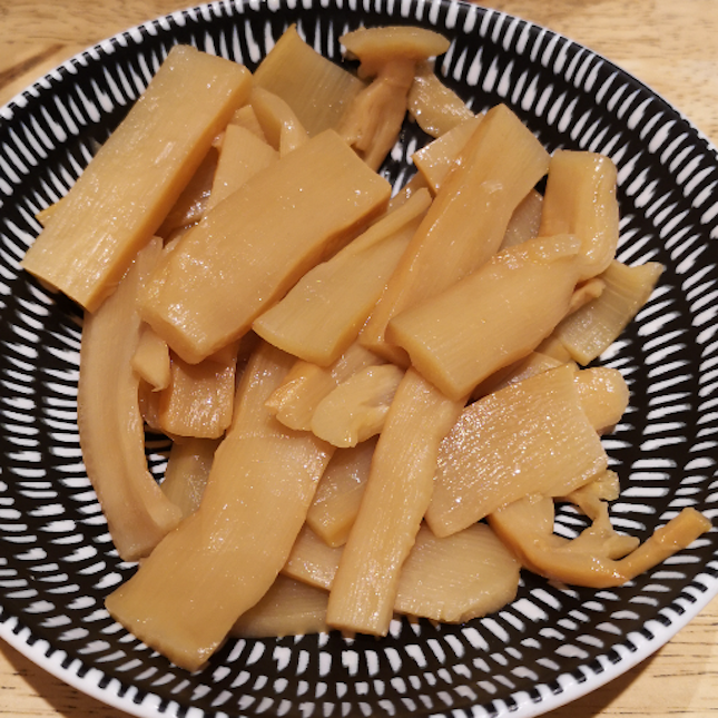Bamboo shoots (make it a meal +3.6++)