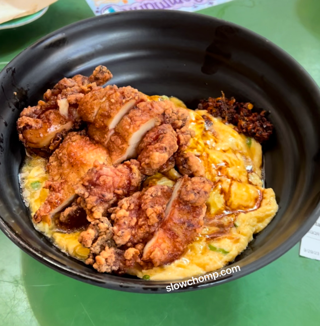 Chicken Cutlet Bowl, $6