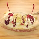 #banana #split #icecream #cherry #mocca #rasberry #sweet #chocolate #nut  #cw #ciputra  #world #weekend #ig #igers #iphone4 #instafood #instagood #instagram